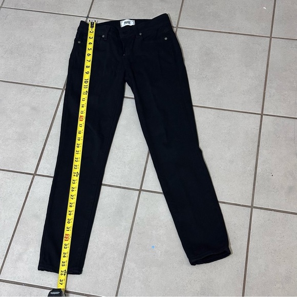 Paige Women Black Verdugo Ankle Denim Jeans size 25 - Picture 7 of 8